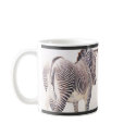 Zebra Watercolor Wildlife Art Mug