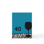 zebra wine birthday