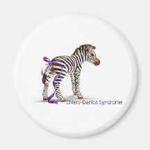 zebra with ribbon large.png fridge magnet