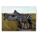 ZEBRAS AND BABY ZEBRA cards