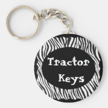 ZEBRAS STRIPE -KEYCHAIN