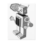 Zeep Zop Robot Postcard