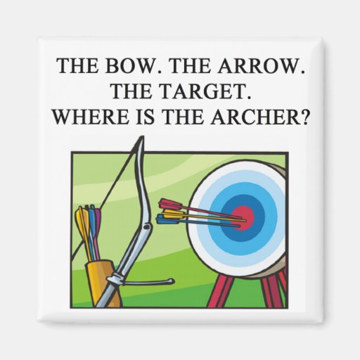 zen archery koan magnet