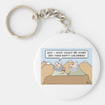 zen buddhism empty calories keychain