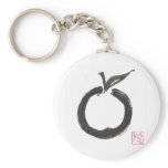 Zen Circle Apple keychains