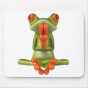 Zen frog mousepads