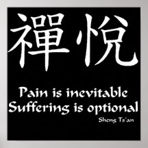 Zen Joy - Pain Poster