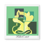 Zen Kitty Magnet