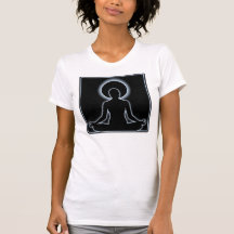 Zen Meditation graphic design womens t-shirt