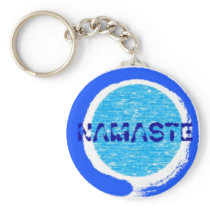 Zen Namaste - Yoga Keychains
