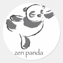 Zen Panda Sticker
