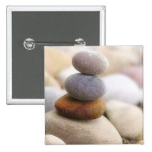 Zen Rock Garden Buttons