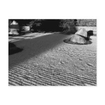 Zen Rock Garden Postcard