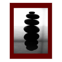 Zen Stones Postcard