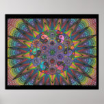 Zen Tree of Life - Chakra Explosion posters