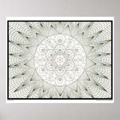 Zen Tree of Life Poster