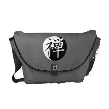 Zen Yin Yang Messenger Bag