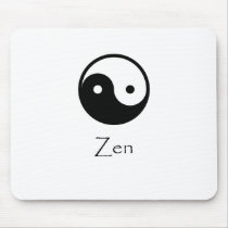 Zen Yin & Yang Mousepads