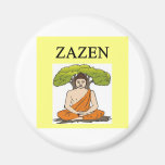 ZEN  ZAZEN REFRIGERATOR MAGNET