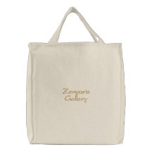 Zenyaris Gallery Embroidered Tote Bag