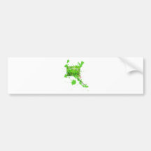 Zenz Green Design Bumper Sticker
