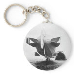 Zeppelin Airship, 1908 keychains