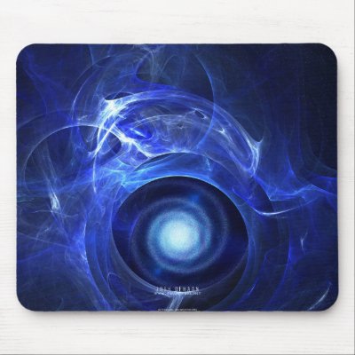 Zero Gravity Turbine Mouse Mat by 3dartwork