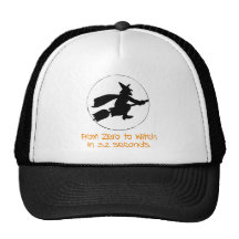 Zero to Witch Silhouette Style Hat
