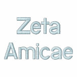 Zeta Amicae embroidered shirts