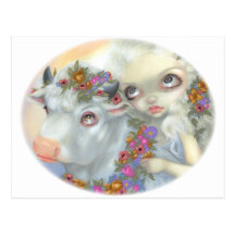 "Zeus and Europa" Postcard