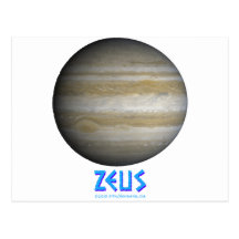 Zeus - Jupiter - God of Old Post Cards