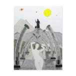 Zeus Ponders Over The Fate of Aphrodite Postcards