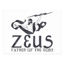 Zeus Postcard