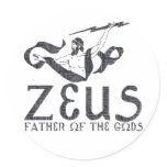 Zeus Sticker