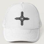 zia skull 1 trucker hats