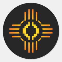 Zia Sun Sign Sticker