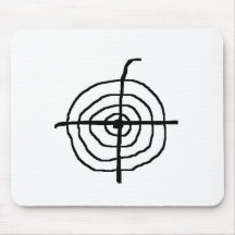 Zielscheibe Mousepads