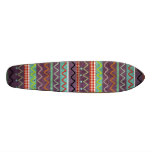 Zig Zag Chevron Rupydetequila Skateboard by Rupydetequila Zig Zag Chevron Rupydetequila Skateboard