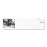 Zig Zag Railway Steam Locomotive 9J53D-19 Bumper Sticker