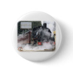 Zig Zag Railway Steam Locomotive 9J53D-19 Pinback Buttons