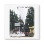 Zig Zag Railway Steam Locomotive 9J53D-21 Fridge Magnet