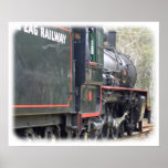Zig Zag Railway Steam Locomotive 9J54D-08 Print