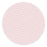 Zig Zag - Red stickers
