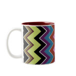 ZigZag Pattern Designer Decor Mug - Sonoran Style