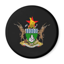 Zimbabwe Coat of Arms Magnet