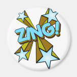 Zing, Zap, Pow!!! Refrigerator Magnets