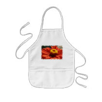Zinnia Blossom Child's Apron