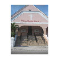 Zion Baptist church Post Card