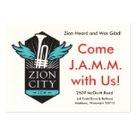 Zion City J.A.M.M. Card business cards