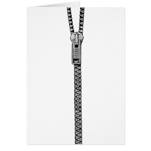 ZIPPER CARD